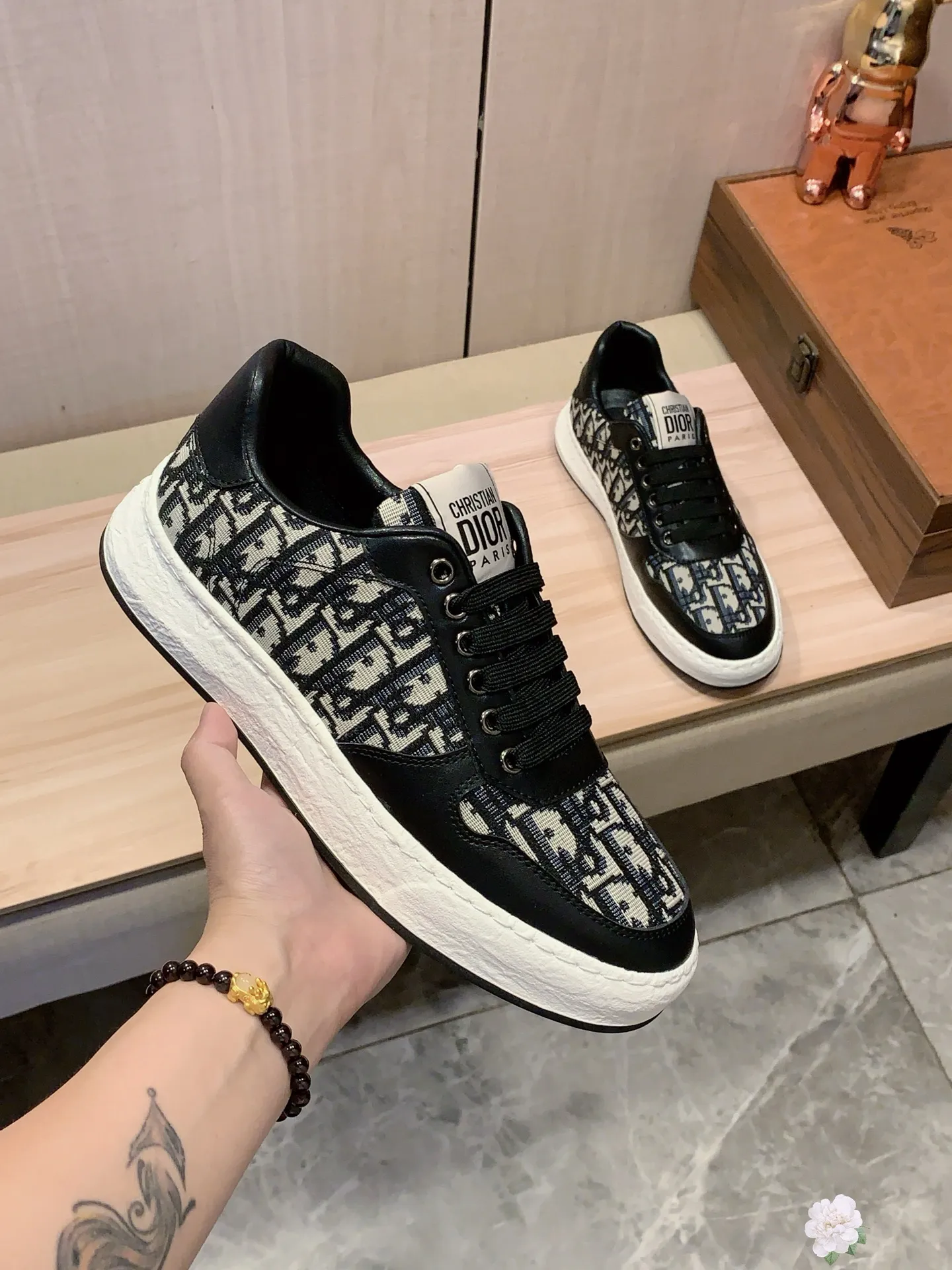 Men's men's shoes💰420💰💰🎩🎩[Lightning][Lightning] "Dior DIOR*" The latest • popular casual shoes, top brand [seduce] luxury ~ purchasing agency, top ~ quality. [Strong] The upper is made of imported breathable cowhide with fabric material ➕ Breathable sheepskin feet (•) and fine workmanship. The original stylish and stylish soft rubber wear-resistant and non-slip outsole is light and comfortable on the feet. The real thing looks better in real photos. No. 122: code: 38-44, 2️⃣ colors selected